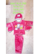 Manufacturer Kids Soft Wollen Pink Suit