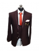 Mens suit 3pcs Blazer suit brand