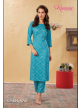 Womens Kurti with Palazzo with Handwork