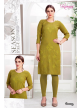 Kurti Rayon Two Tone With Work mahira